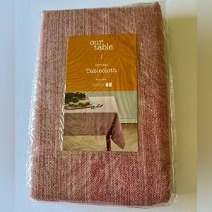 Our Table Textured Tablecloth 60”x102”